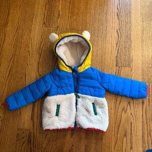 Mini Boden 9-12 month winter coat jacket